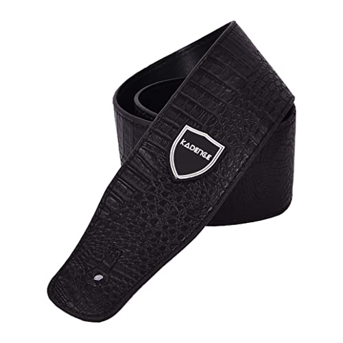 Kadence Faux Leather Snake Skin Guitar Strap - Image 1