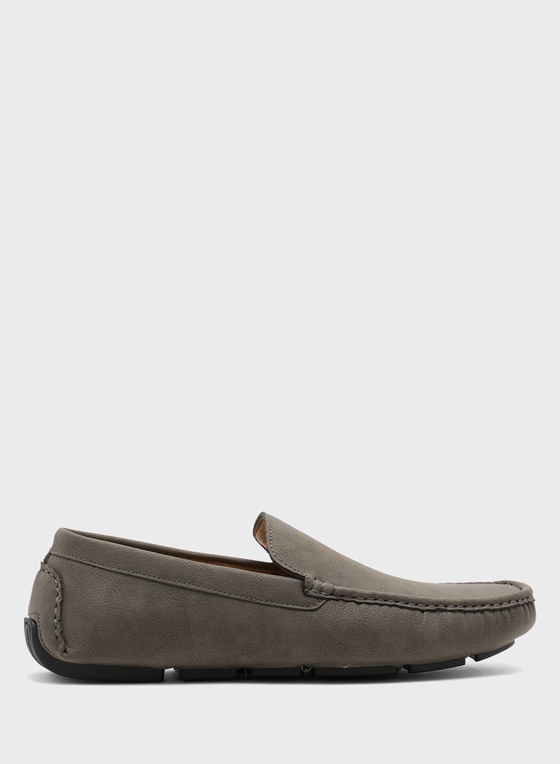 Robert Wood Casual Suede Loafers - Image 1