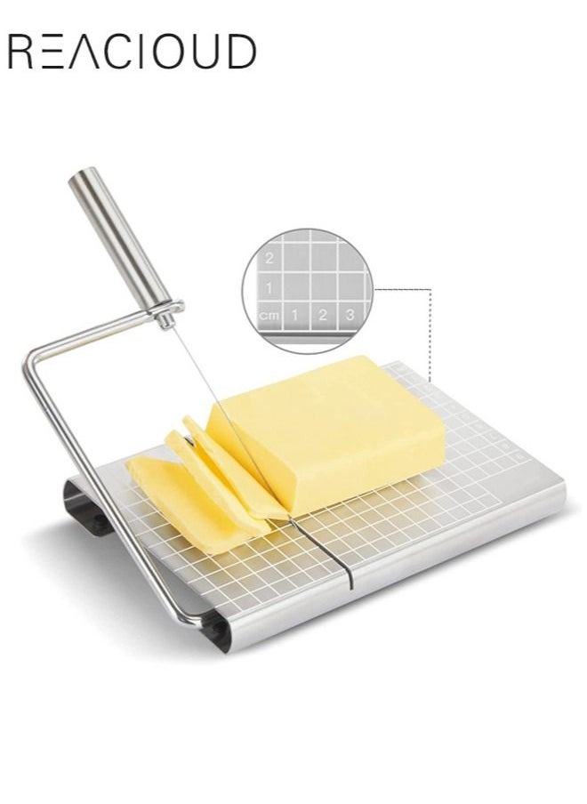 REACLOUD Home Kitchen Stainless Steel Ham Cheese Slicer  - Image 1