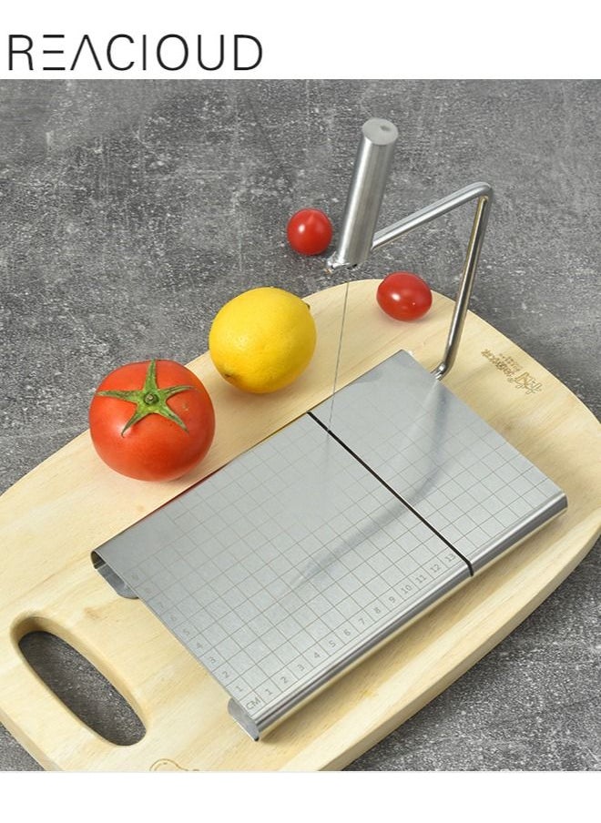 REACLOUD Home Kitchen Stainless Steel Ham Cheese Slicer  - Image 3