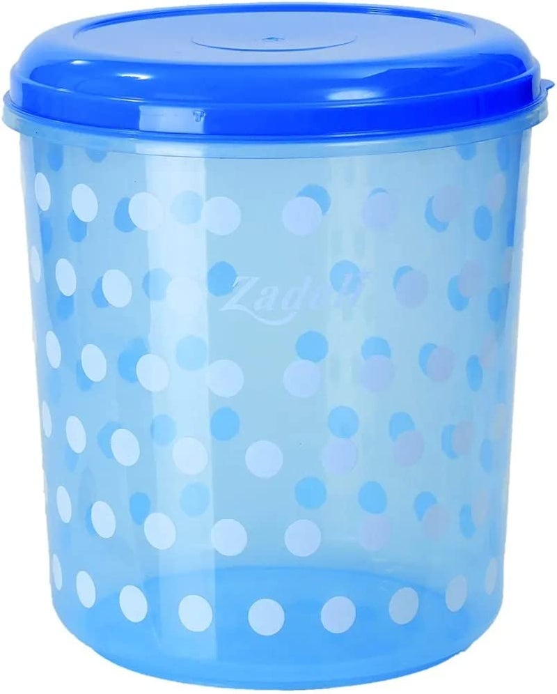 WOOLCO Bright Shine Plastic Premium Home Kitchen Storage JarsDabbaContainer Airtight Jars With Lid Set 1 L 2 L 3 L - Image 2