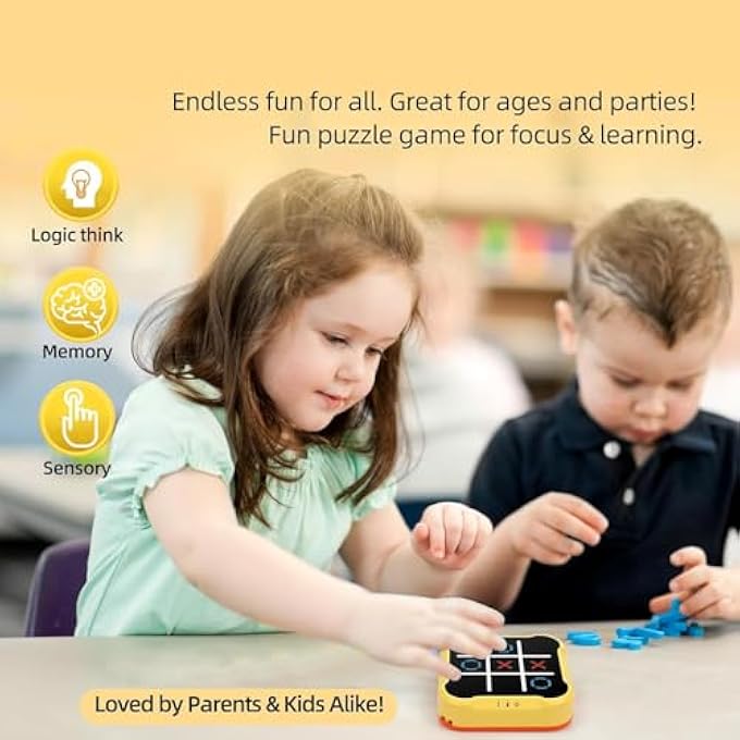 PUZZLE GAMES FOR KIDS: PORTABLE BOARD GAME TOY FOR KIDS AGE 6-12 AND ADULTS TRAVEL CAR RIDE - BIRTHDAY FOR GIRLS BOYS - Image 3