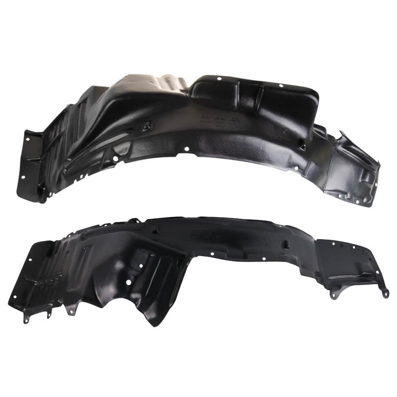 TRQ Inner Fender Liner Set Compatible with 20042007 Mitsubishi Lancer MI1250105 MI1251105