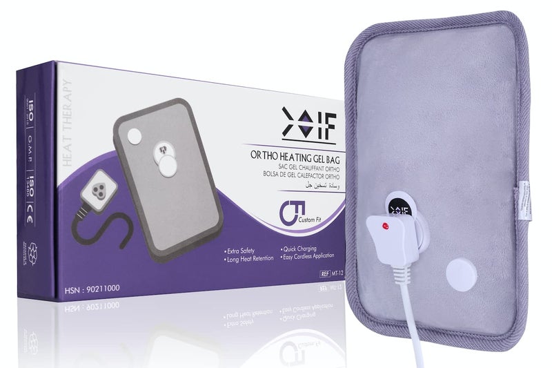 Coif Heating Bag with Gel Hot Water Bags Heating Pad Electric for Back Pain Orthopedic Electric Heating Belt for Knee, Shoulder, Lumbar, Joints, Muscle, Leg, Wrist and Nack for Pain Relief-Heat Pouch - Image 1