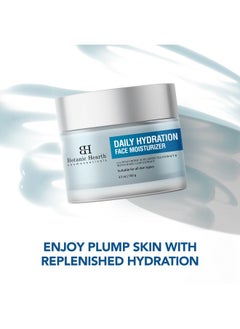 Botanic Hearth Daily Hydration Moisturizer For Face With Hyaluronic Acid & Green Tea Extract - 100G | Moisturizer For Dry Skin | Face Cream For Women & Men | For All Skin Types  - Image 3