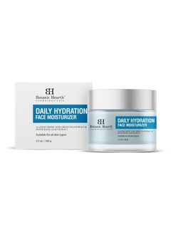 Botanic Hearth Daily Hydration Moisturizer For Face With Hyaluronic Acid & Green Tea Extract - 100G | Moisturizer For Dry Skin | Face Cream For Women & Men | For All Skin Types  - Image 2