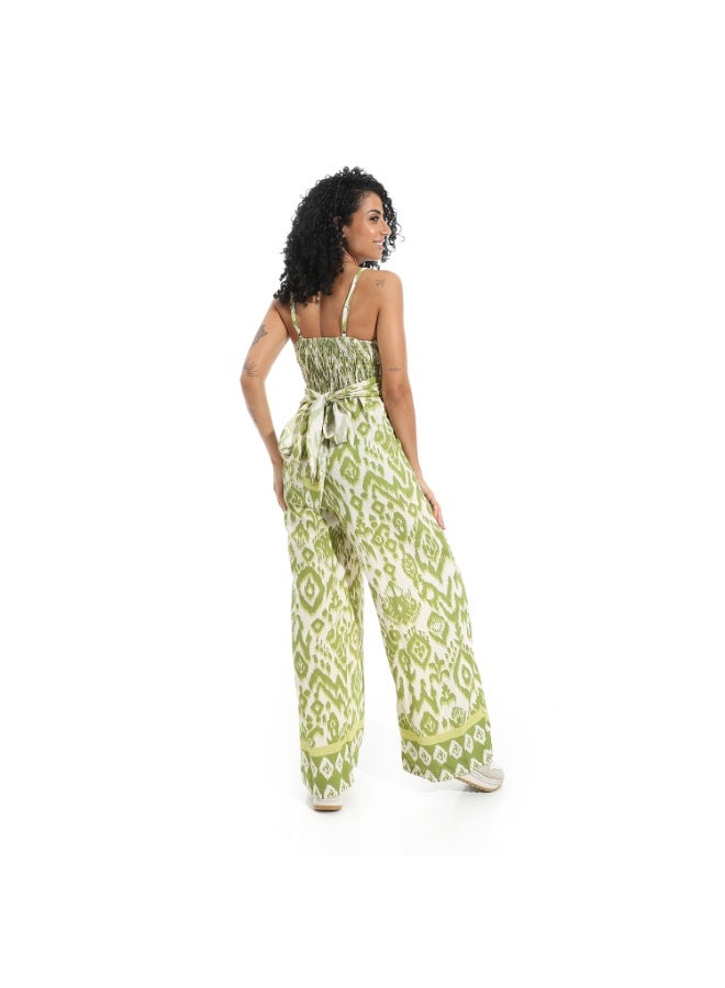 Coctail 19309-jumpsuit-green  - Image 4