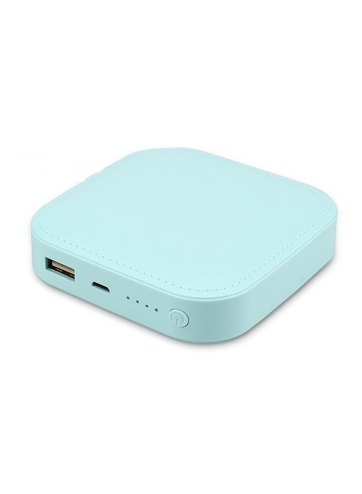 Mini power bank 20000 mAh large capacity creative ultra-thin compact portable power bank (blue) - Image 2