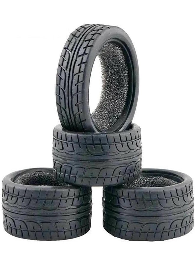 UURCSKY 8pcs 1/10 RC Drift Tires 65 * 26mm for On Road Racing Car Drift RC Touring Car (Style B) - Image 4