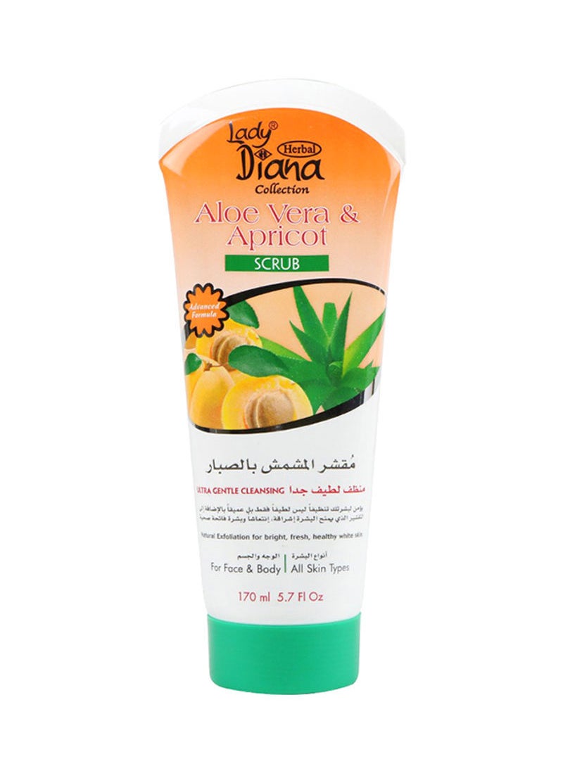 Lady Diana Aloe Vera And Apricot Scrub 