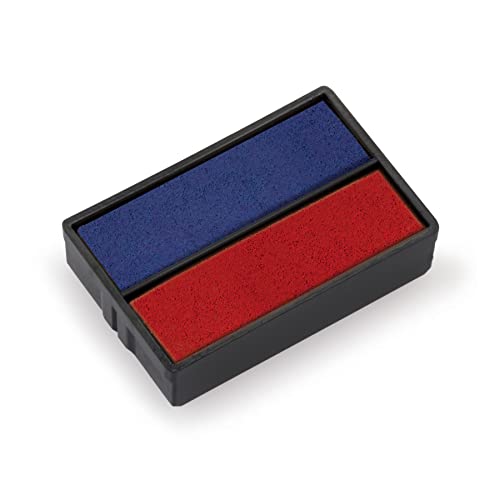 Trodat Printy 4850 Date Stamp – Pocket Sized Self Inking Stamp with Paid, Received, FAXED, EMAILED – Blue and Red Ink, 3/4" x 1",Assorted - Image 5