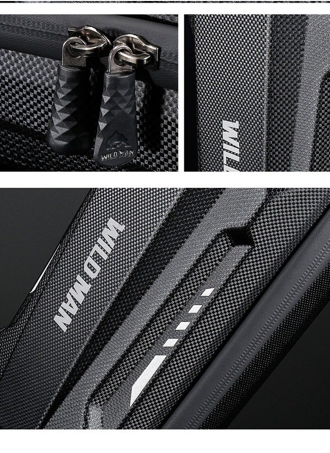 WILD MAN - Electric Scooter EVA Hard Shell Quick Release Handlebar Bag | Foldable Electric Bicycle Front Bag - Image 1