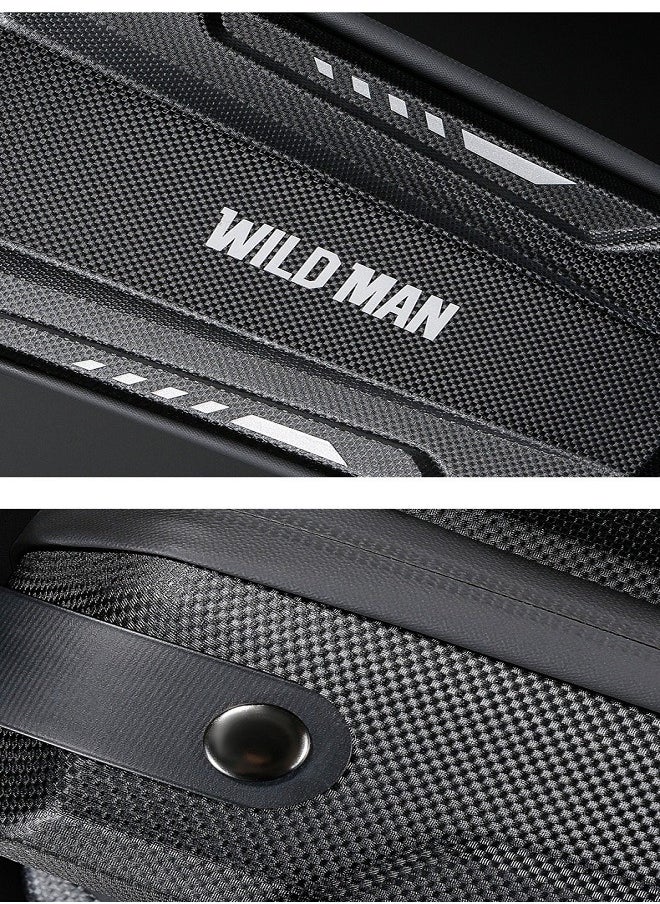 WILD MAN - Electric Scooter EVA Hard Shell Quick Release Handlebar Bag | Foldable Electric Bicycle Front Bag - Image 1