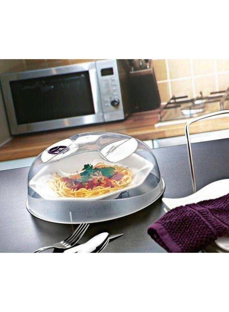Microwave food cover – splash guard and heat keeper | Suitable for heating food easily and safely om - Image 2