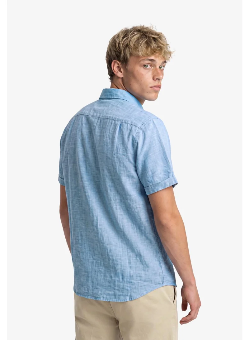 Superdry  Riviera Short Sleeve Linen Shirt for Men | Best Price UAE