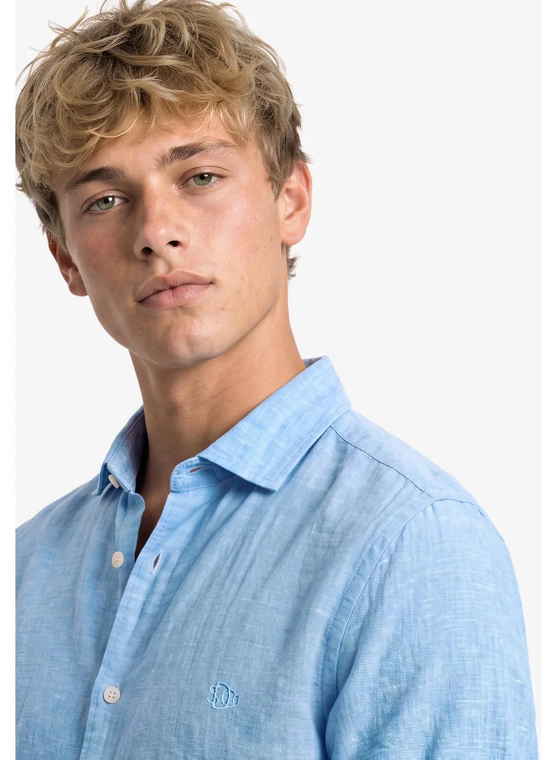 Superdry  Riviera Short Sleeve Linen Shirt for Men | Best Price UAE