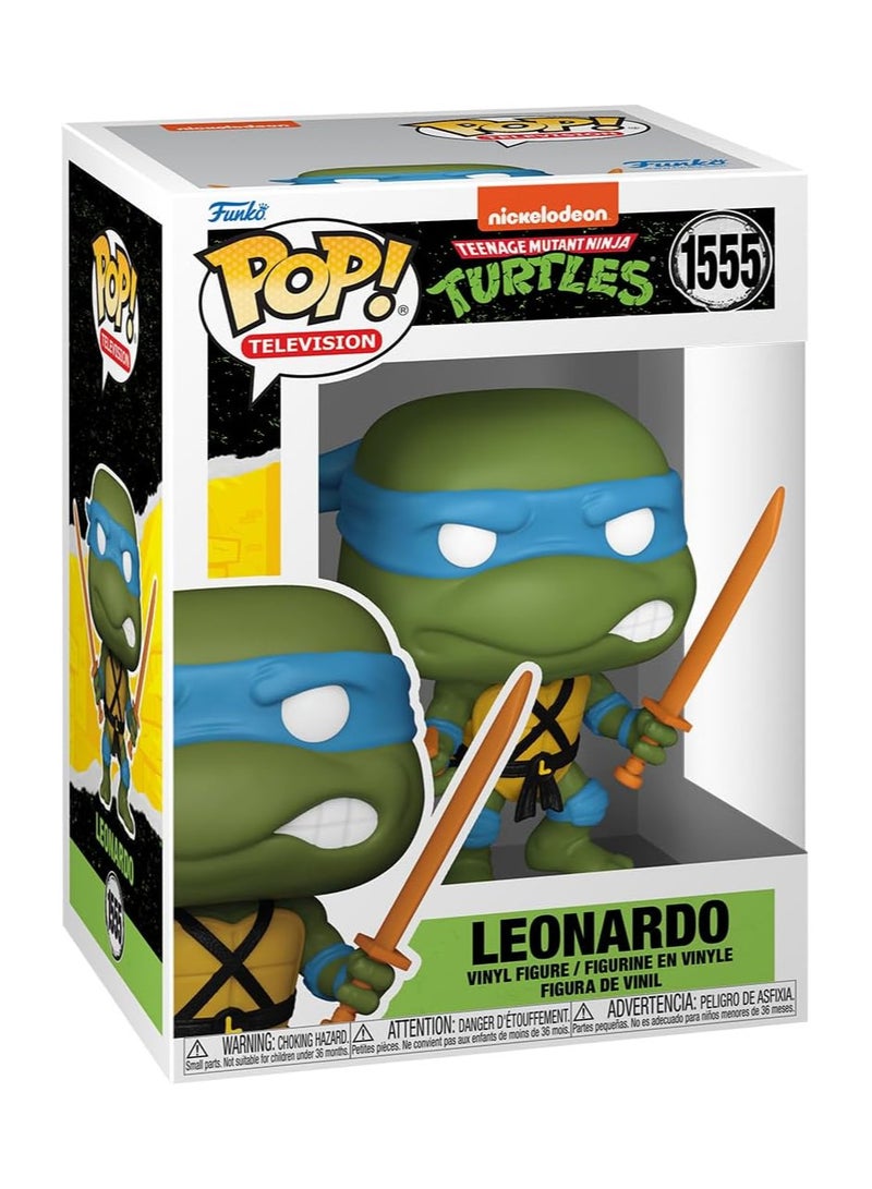Funko Pop! Cartoon Animation: Nickelodeon - Teenage Mutant Ninja Turtles S4 - Leonardo (1555) - Image 2