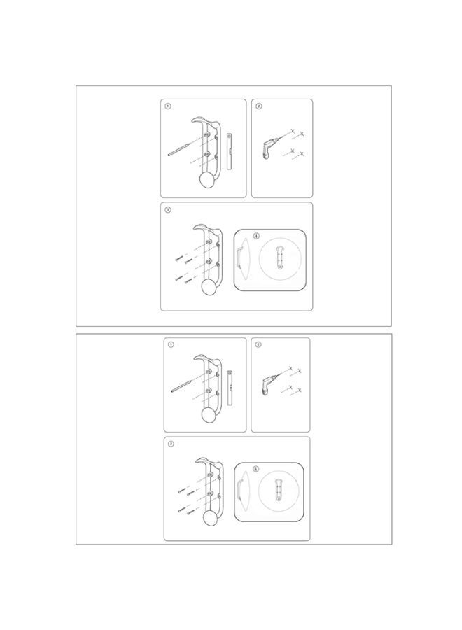 For B&O Beoplay A9 Wireless Bluetooth HiFi Speaker Wall-mounted Metal Bracket - Image 5