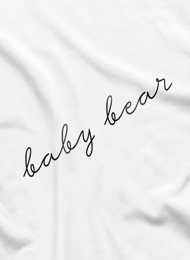 Printique Organic GOTS Certified Baby Onesie Unisex Bodysuit 0-18 months - Baby Bear | Funny Cute Animal Hand-Made Gift (Baby Bear, 3-6 Months) - Image 5