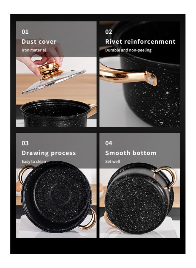 Cookware Set 18 Pcs, 4pcs pan + 14pcs kitchen tools, non-stick cookware set. Good quality and durable - Image 4