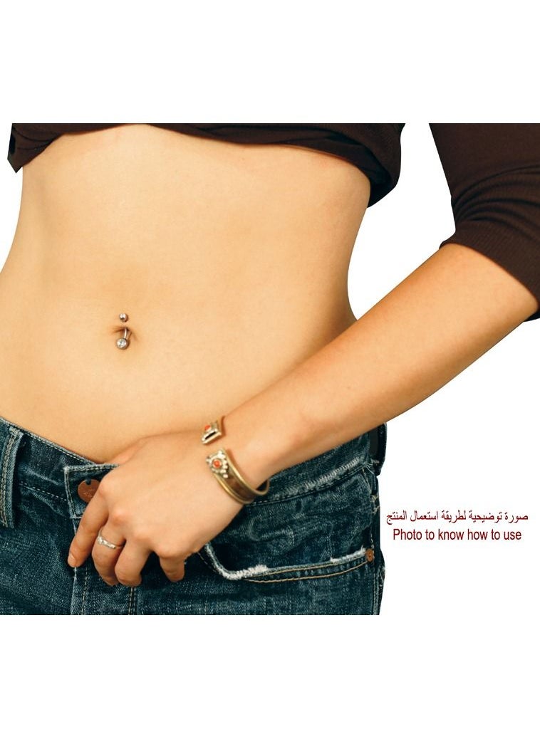 X8 BODY HARDWARE - Stainless steel 316L love Forever belly ring - Image 1