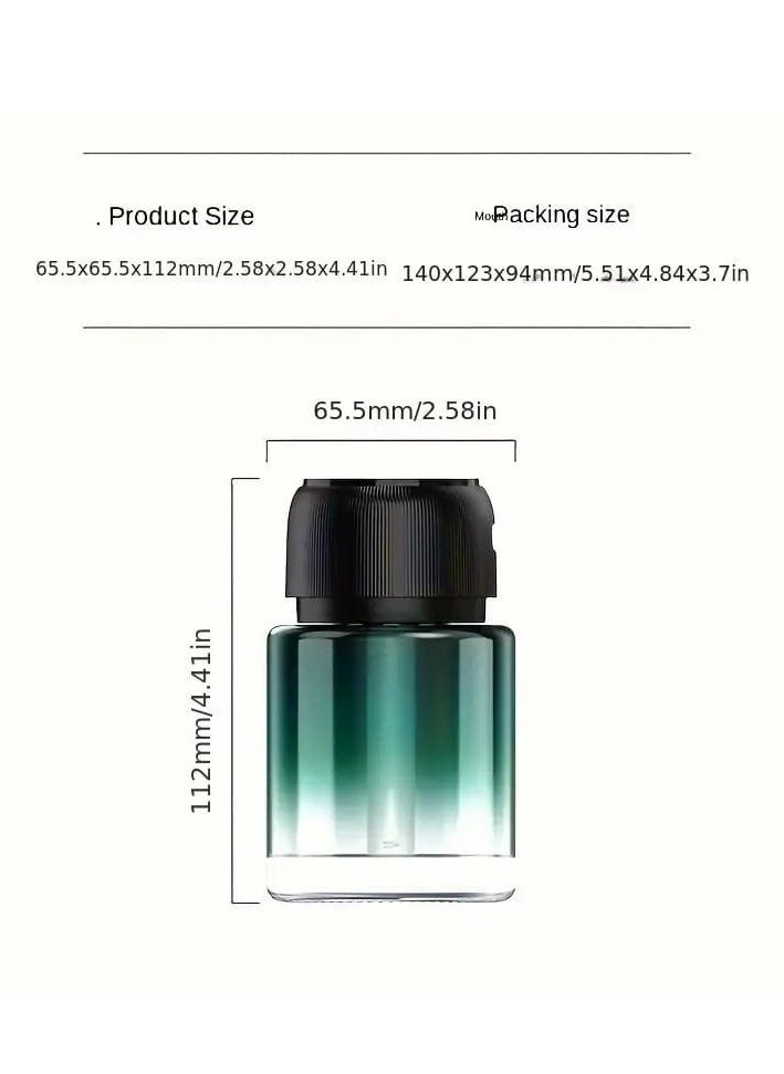 GREEN LION Green Lion Electric Air Freshener - Elegant Design with Premium Glass, Fragrance Oil, Type-C Charging, and 5 Hours of Playtime  - Image 2