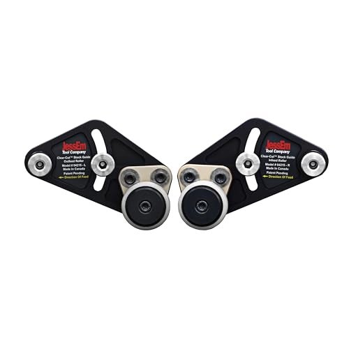 JessEm 04215 Clear-Cut Precision Stock Guides with Dual Roller Hold-Down System for Router Table Fences - Image 1