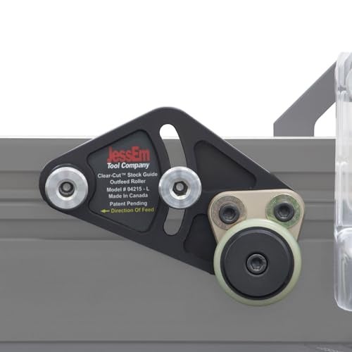 JessEm 04215 Clear-Cut Precision Stock Guides with Dual Roller Hold-Down System for Router Table Fences - Image 3