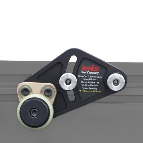 JessEm 04215 Clear-Cut Precision Stock Guides with Dual Roller Hold-Down System for Router Table Fences - Image 4