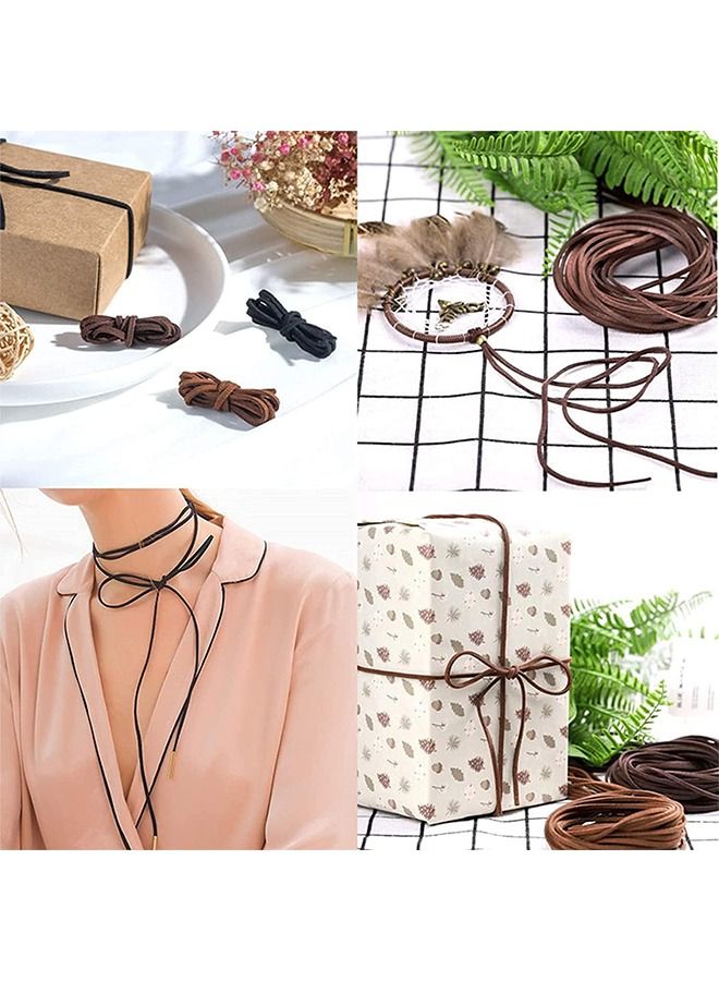 Suede Rope 10m Suede Cord Faux Leather Cord String Rope Thread Beading Thread Rope Flat Cord String Thread - Image 4