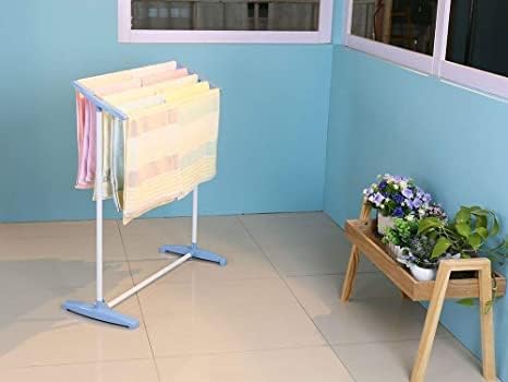 Wishbone WISHBONE Steel and Plastic Made MultiPurpose Mobile Towel and Cloth Rack Holder Towel Cloth Rack for Drying Holder  - Image 3