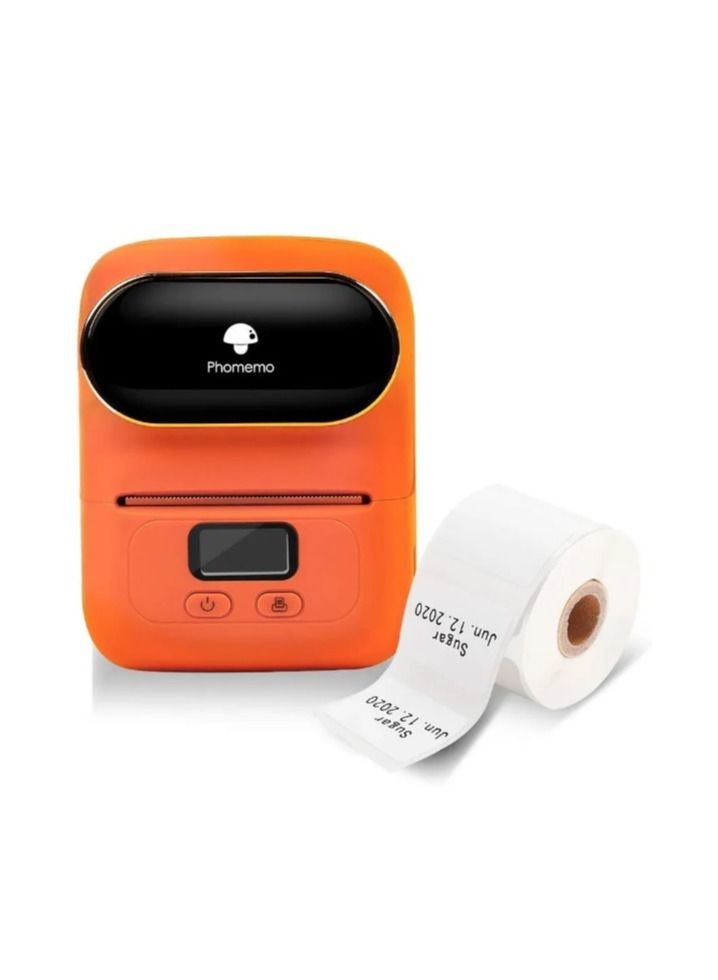 phomemo Fomemo M110 Thermal Label Printer Portable Design Built-in Bluetooth Compatible with Android and iOS - Image 1