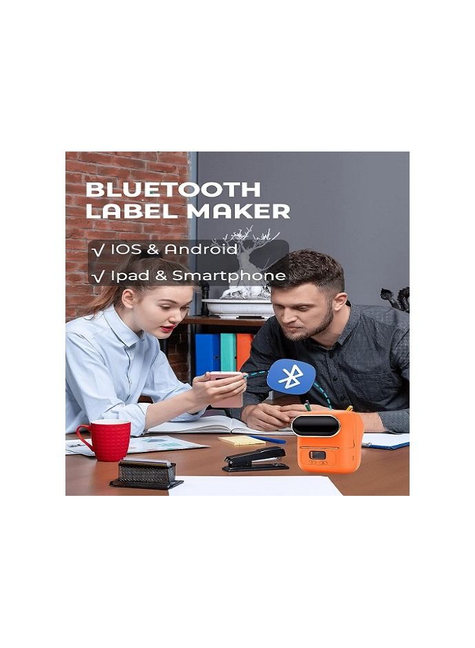 phomemo Fomemo M110 Thermal Label Printer Portable Design Built-in Bluetooth Compatible with Android and iOS - Image 4