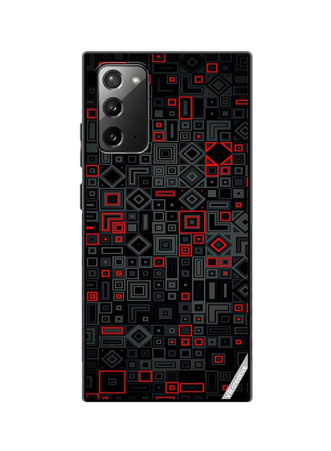 VR CREATIVE غطاء حماية لجهاز سامسونج جالكسي نوت20 5G بتصميم لوحة الدوائر المتعددة الألوان - Image 1