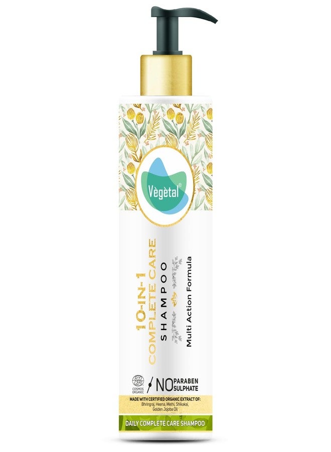 Vegetal 10-in-1 Complete Care Shampoo, Paraben-Free, Daily Hair Care Formula (Pack of 7) 200 gm Each - Image 1