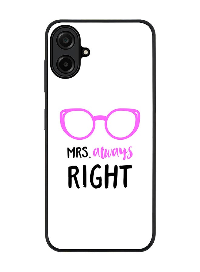 Stylizedd For Samsung Galaxy A07 4G Case,Slim fit Camera Protection, Shockproof Thin Phone cover  - Mrs. Always Right - Image 1