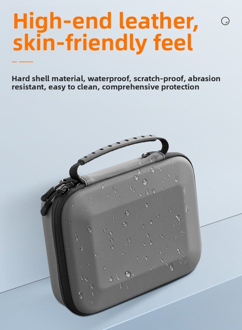 حقيبة تخزين محمولة مقاومة للماء متوافقة مع DJI Osmo Mobile 6، حقيبة سفر بكتف لحماية وحمل ملحقات مثبت الجيمبال DJI Osmo Mobile 6 - Image 4