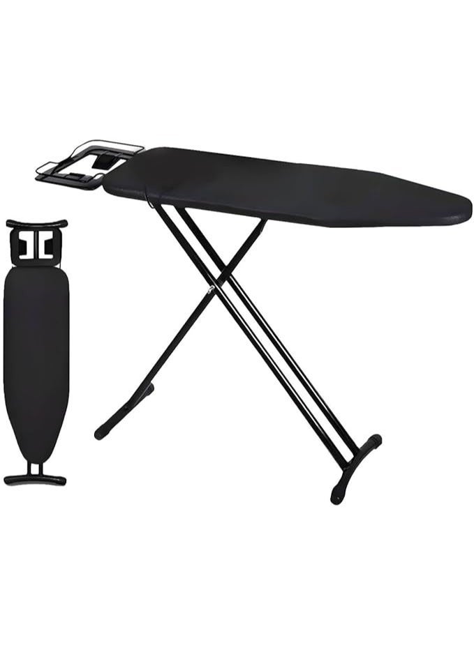 Ironing Board 12" X 36" Iron Board, Compact, Portable, And Folding Iron Table With Iron Rest, Heavy Duty Compact, Foldable Ironing Board For Apartment, Iron Holder, Height Adjustable Sturdy Iron - Image 1