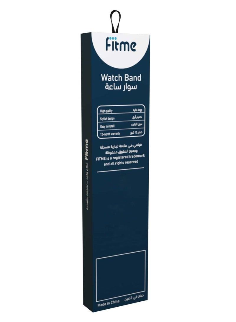 FITME Sport Band for Garmin Fenix / Instinct 2 /Descent Mk/ Foretrex / Enduro (51 MM)  - Image 5