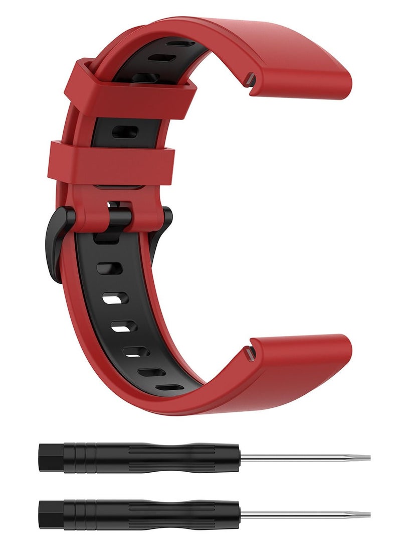 FITME Sport Band for Garmin Fenix / Instinct 2 /Descent Mk/ Foretrex / Enduro (51 MM)  - Image 1