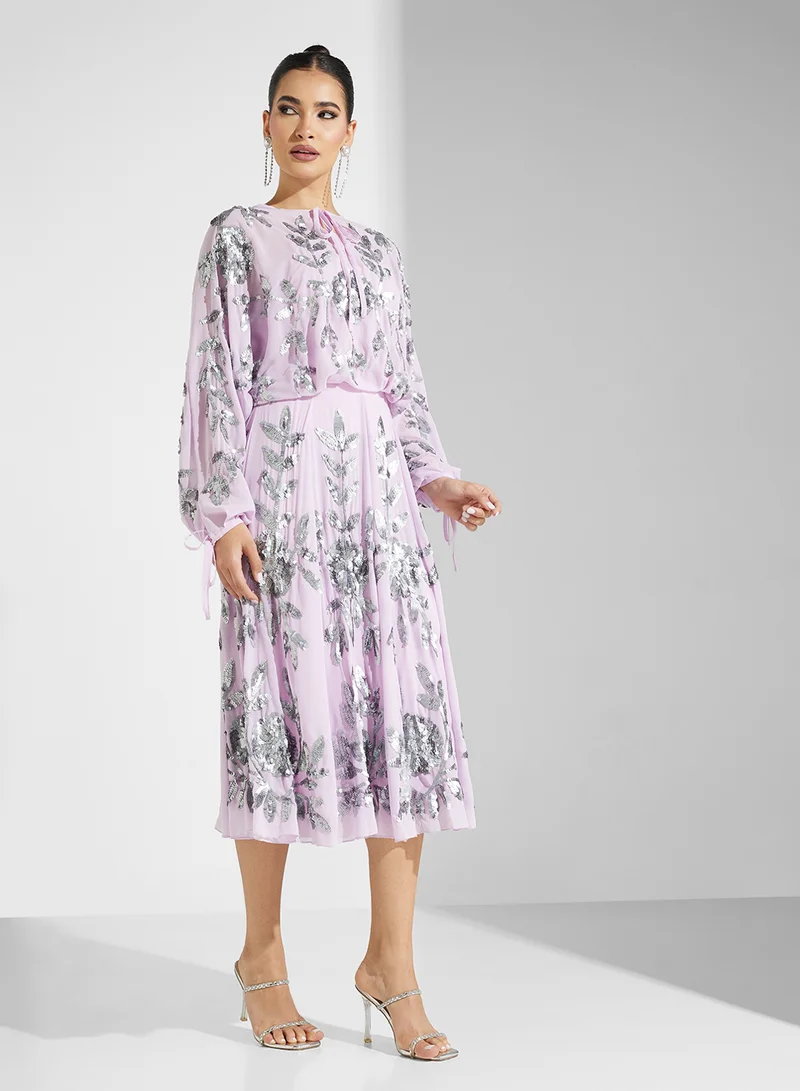 فروك اند فرل Embellished Midi Dress
