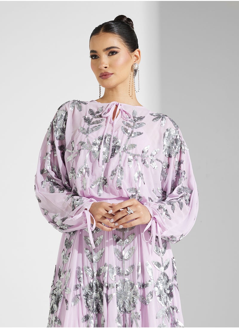 Frock and Frill - Embellished Midi Dress - Image 1