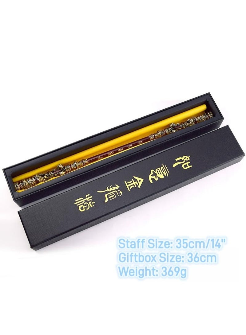 general Black Myth: Wukong Weapon Bronzecloud Ruyi Staff Martial Arts Bo Staffs Game Collection Desk Room Decoration Backpack Pendant Gift - Image 2