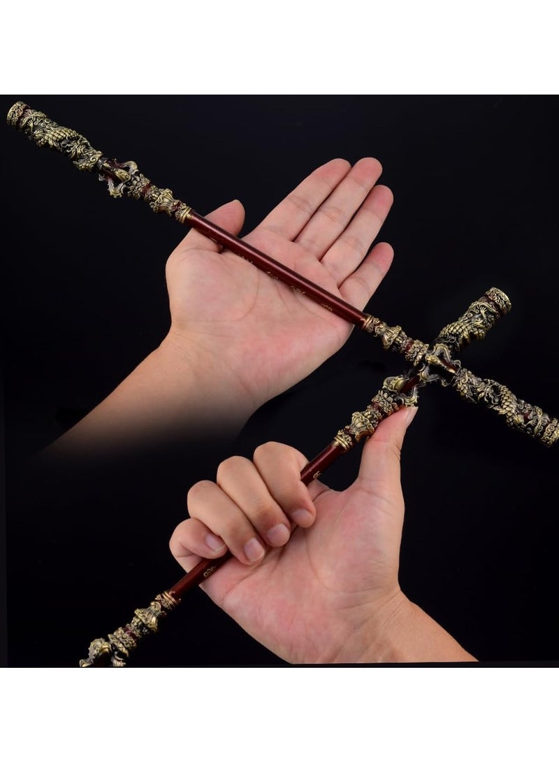 general Black Myth: Wukong Weapon Bronzecloud Ruyi Staff Martial Arts Bo Staffs Game Collection Desk Room Decoration Backpack Pendant Gift - Image 4