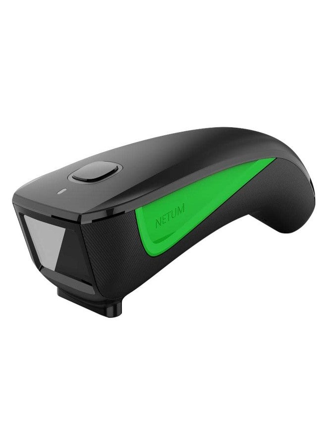 NETUM C740 Mini Portable Bluetooth & 2.4G Wireless Barcode Scanner, 1D Barcode Reader 1D Barcode Scanner Wireless & Bluetooth & USB Wired Connection, Connect Smart Phone, Tablet, PC - Image 1