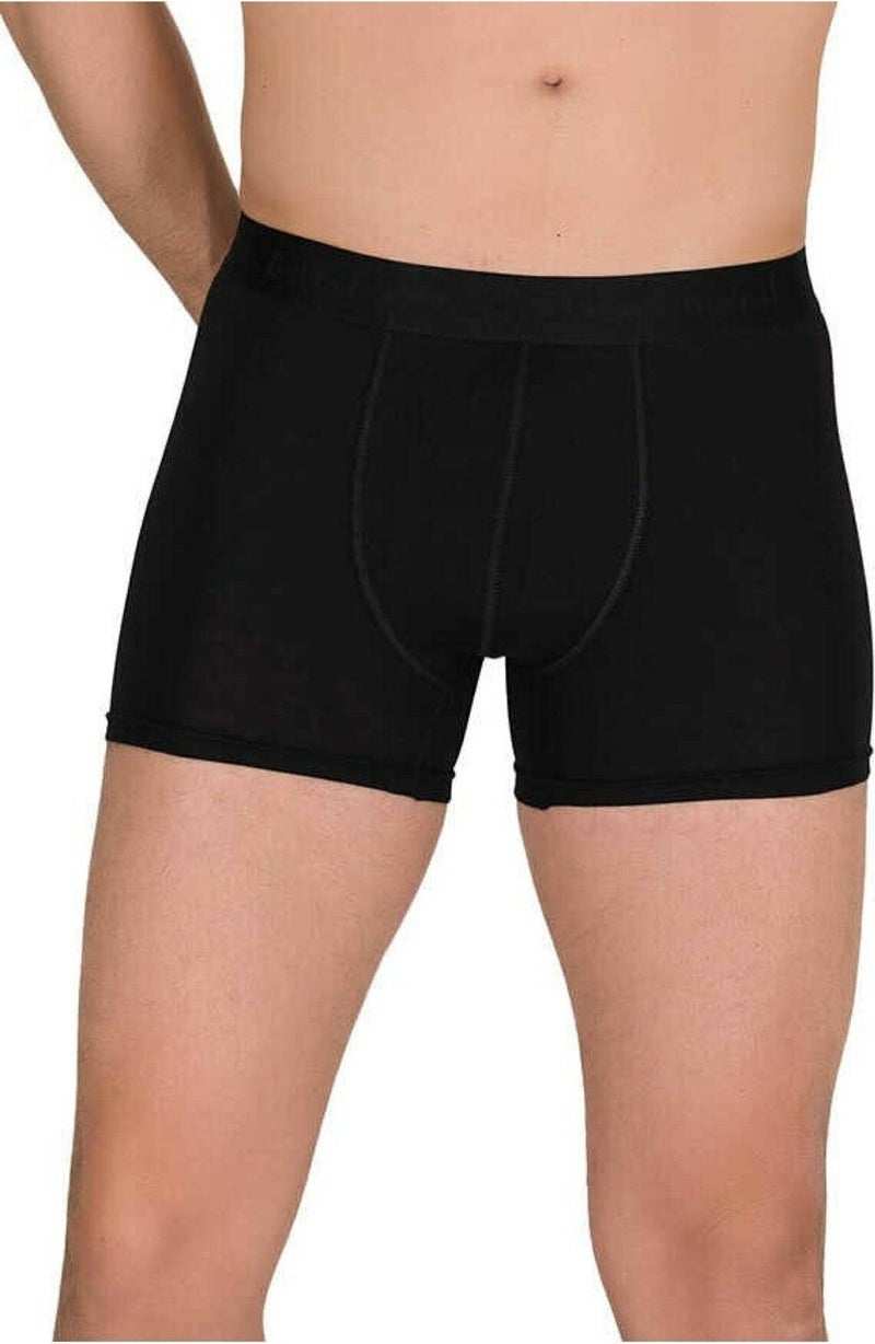 Berrak 3 Pieces Black Color Modal Boxer