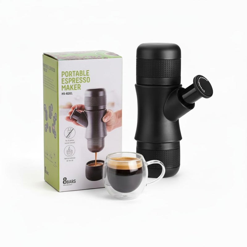 Portable Hand Press Espresso Maker – Compact Design, Powerful Performance, Professional Coffee Flavor Anywhere