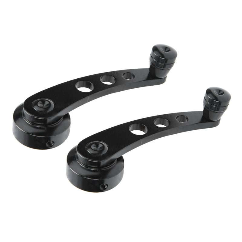 Monza Window Crank Handle CNC Aluminum Alloy Sturdy Durable - Universal with 3/8 Inch Round Square Adapters Simple Installation for Most Vehicles - Image 3