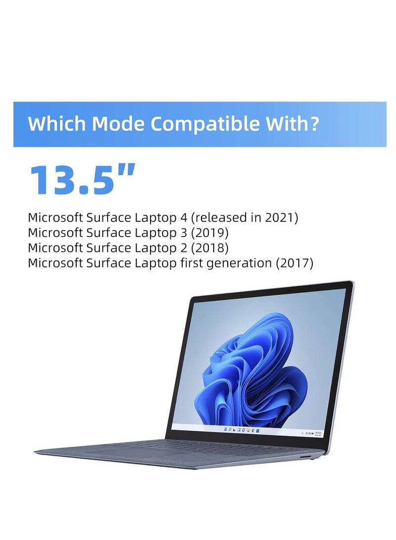 Magnetic Privacy Screen Protector for 13.5 Inch Surface Laptop 6/5/4/3/2/1, Removable Anti Blue Light Glare Privacy Filter Screen Protector for Surface Laptop 5/4/3/2/1  - Image 2