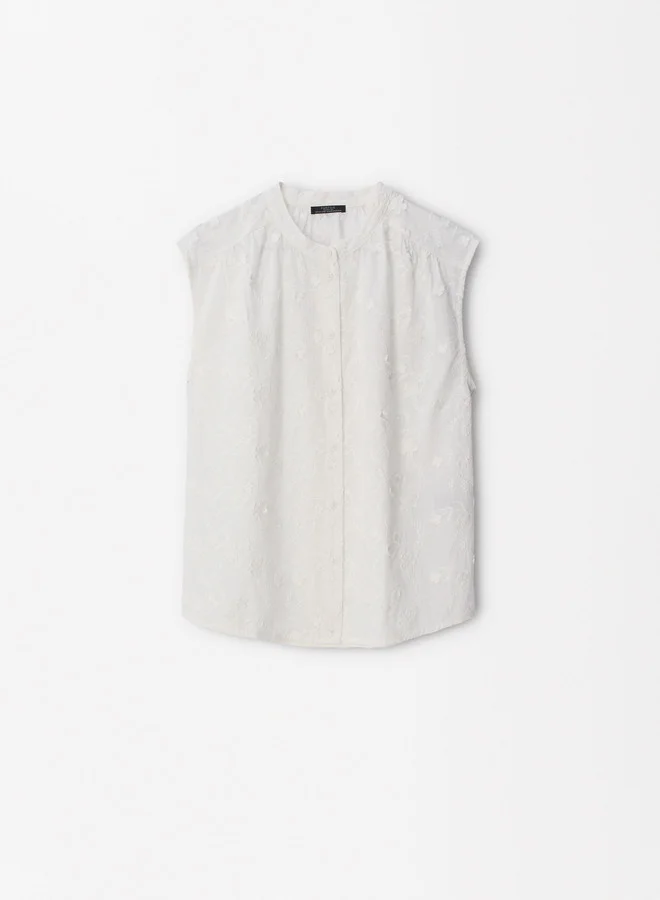 PARFOIS Embroidered Shirt